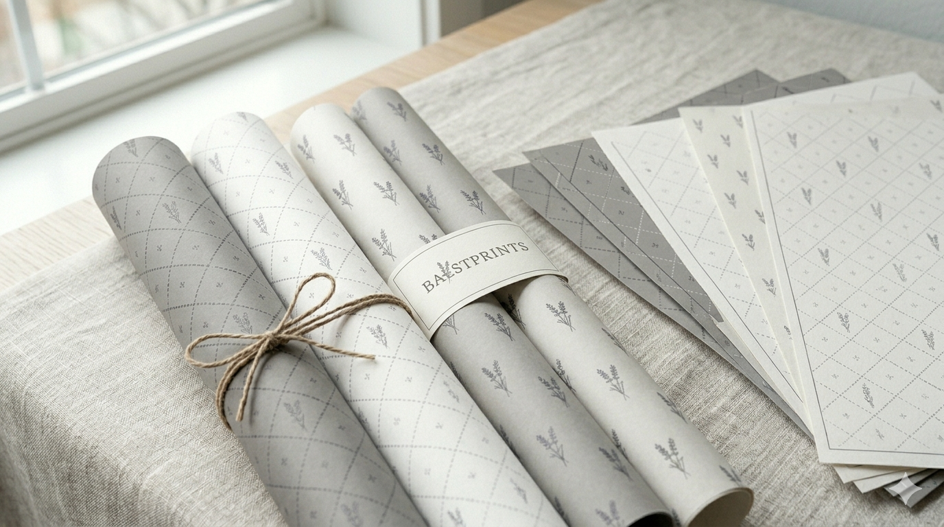 Customized Printed Gift Wrapping Papers